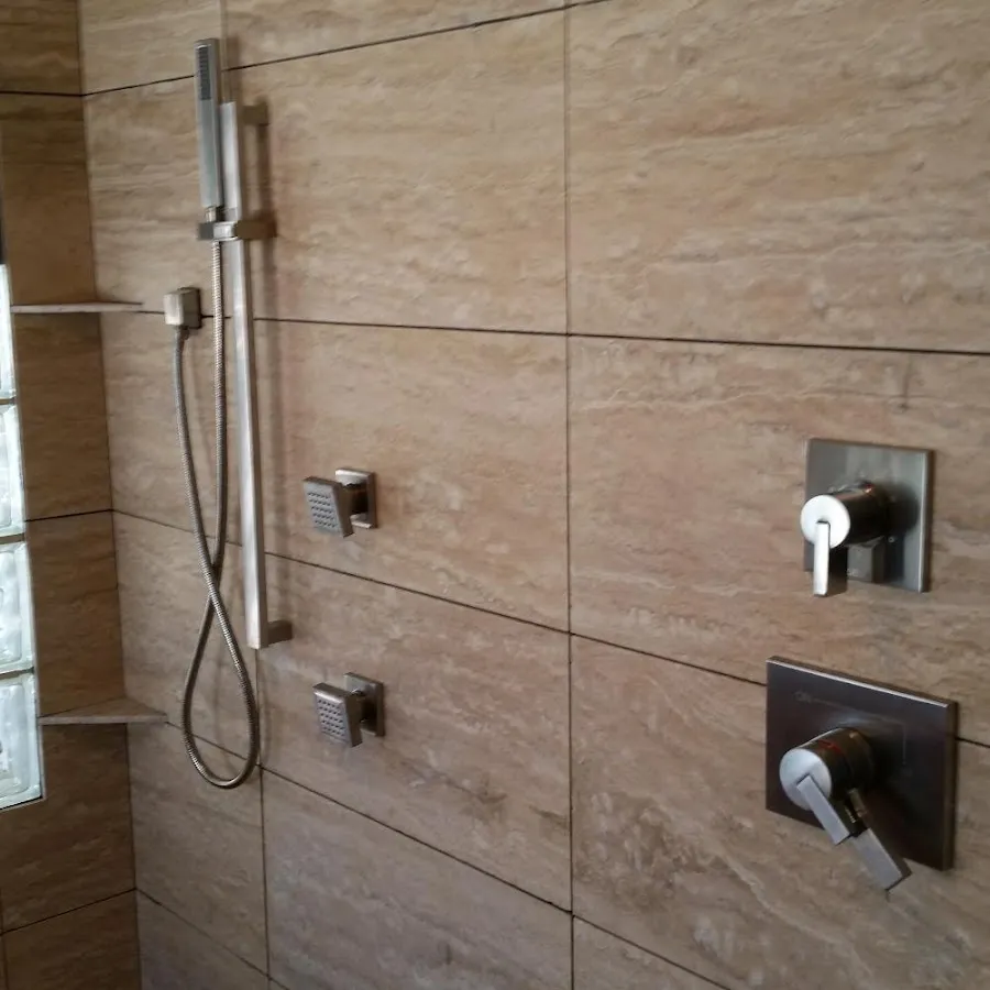 Shower fixture installation for Water Heater Replacement in Fernley